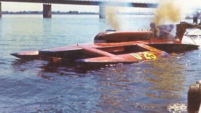 1/8 Scale 1969 Pride of Pay N Pak U-25 Fiberglass RC BOAT KIT HULL DECK COWL USA - Image 1 of 4