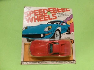 YATMING  STRACO 600 SERIES CHEVROLET CORVETTE 1:60 - NM+UNOPENED CARD BLISTER 2 - Picture 1 of 5