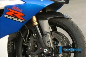 Ilmberger GLOSS Carbon Fibre Front Wheel Mudguard Fender Suzuki GSXR750 2007 K7 - Picture 1 of 3