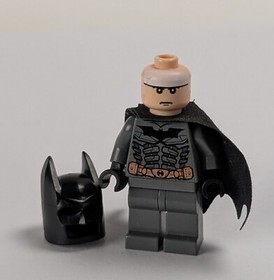 LEGO Batman Dark Gray Suit Classic Minifigure Figure Minifig 7884 7886 7888