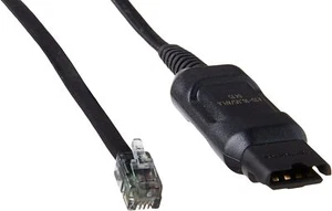 Plantronics 66268-03 A10 Audio Cable Adapter Quick Disconnect RJ11 Geniune - Picture 1 of 2