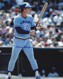 DOUG RADER TORONTO BLUE JAYS ACTION SIGNED 8x10 - Picture 1 of 1