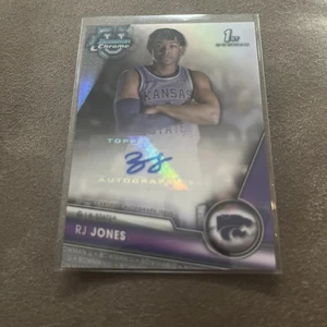 2023-24 Bowman Chrome U #BCPA-RJ RJ Jones Cromo Rifrattore Auto /250 K Stato - Foto 1 di 1