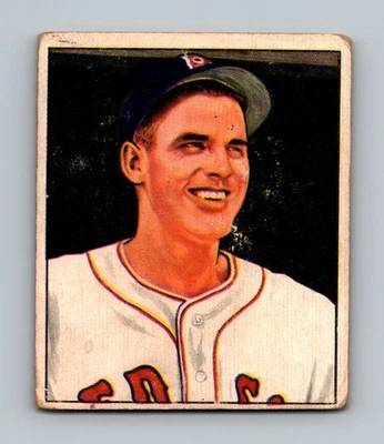 1950 Bowman #188 Earl Johnson LOW GRADE Vintage Baseball Card - Image 1 of 2