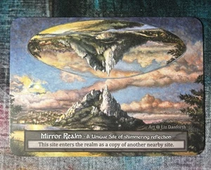 Sorcery Contested Realm TCG - Alpha - Mirror Realm - Unique - Non Foil - Picture 1 of 2