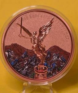 2025 LIBERTAD OBOLUS ~ Only The Dead Have Seen The End of War 100g Medaille USA - Bild 1 von 4