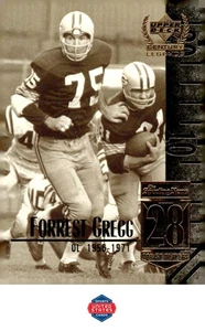 1999 Upper Deck Century Legends #28 Forrest Gregg - Picture 1 of 2