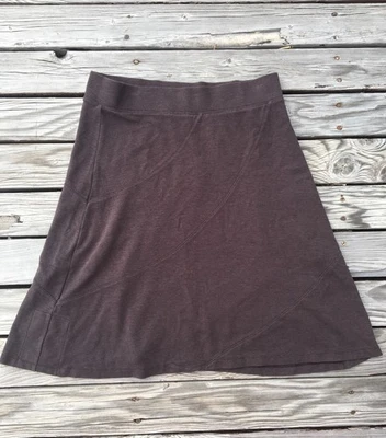 Falda de sapo cachonda diagonal marrón tejida elástica línea A talla M para mujer (30X21,5 pulgadas) Foto 1 de 4