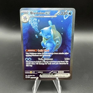 Blastoise ex 200/165 Scarlet & Violet 151 Special Illustration Rare NM - Bild 1 von 2