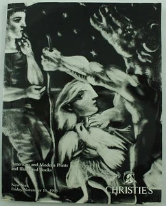 Christie's American Modern Prints Illustrated Books Art Auction Catalog Nov 1993 - Imagen 1 de 11
