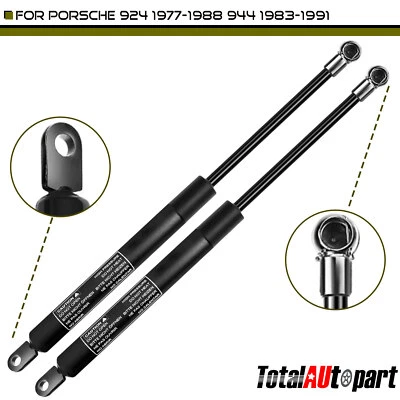 2 piezas soportes de elevación puntales para capó Porsche 944 1983-1991 924 1977-1982 1987-1988 Foto 1 de 4