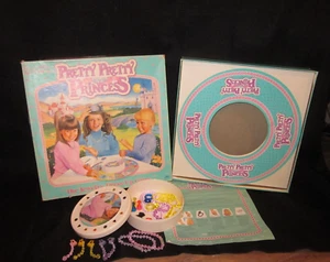 Golden "Pretty Pretty Princess Game" Incomplete Replacement Parts Vintage 1990 - Picture 1 of 19