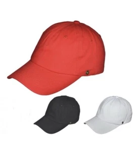 SOLID COLOR LOW PROFILE DAD HAT UNISEX BASEBALL CAP COTTON POLO HIGH QUALITY NWT - Picture 1 of 12