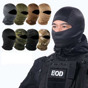 Balaclava Face Mask Thin UV Protection Ski Sun Hood Tactical Masks for Men Women - Picture 1 of 86