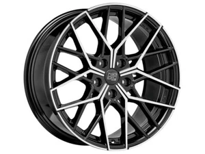 Cerchio in Lega MSW 74 in 8x19 ET45 Foratura 5x114,3 Gloss Black Full Polished - Foto 1 di 2
