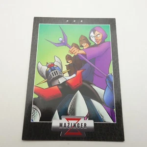 Japanese Trading Card Mazinger Z Baron Ashura Go Nagai - Picture 1 of 6