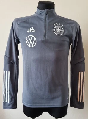 Alemania DFB Entrenamiento Fútbol Adidas Sudadera Talla Pequeña Foto 1 de 4