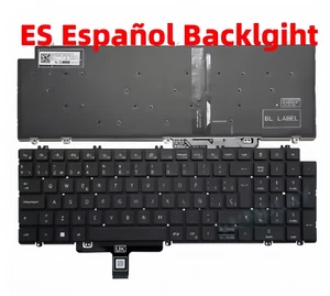Spanish/Latin Keyboard for DELL Latitude 5520 5521 5530 5531 5540 3540 Teclado - Afbeelding 1 van 3