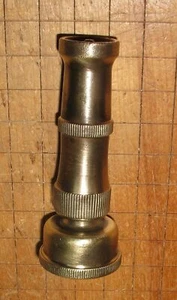 Boquilla de manguera de latón vintage pulverizador ajustable SIN MARCA - Imagen 1 de 4