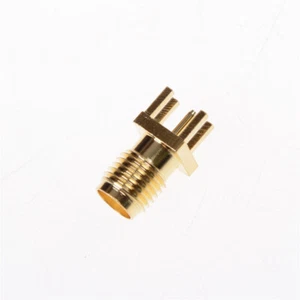 10x SMA Female Jack PCB Edge Mount Solder 0.062'' RF Adapter Connector TP LT _yi - Zdjęcie 1 z 7