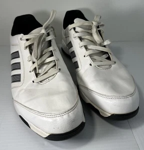 ADIDAS Adiwear Traxion Mens Golf Shoes Size 11.5 White Golf Shoes EMG004002 - Picture 1 of 11