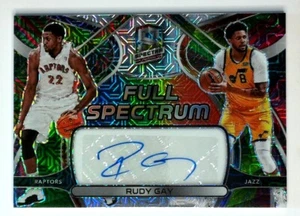 2021-22 Panini Spectra baloncesto NBA #FSS-RGY Rudy Gay/25 automático de espectro completo - Imagen 1 de 3