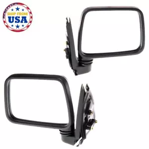 Par de espejos retrovisores de puerta Holden Rodeo Isuzu Faster Vauxhall 1988-2002 camioneta pickup - Imagen 1 de 6