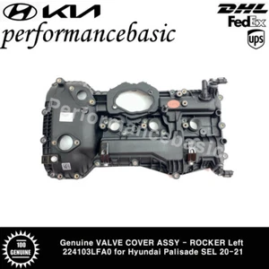 Genuine VALVE COVER ASSY - ROCKER Left 224103LFA0 for Hyundai Palisade SEL 20-21 - Picture 1 of 3