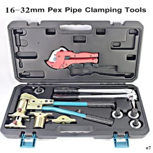 PEX-1632 Crimpwerkzeuge Sortiment 16-32 mm Wasser/Flexrohre. - Bild 1 von 9