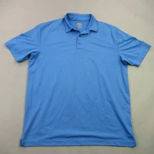 Callaway Shirt Mens Large Short Sleeve Blue Golf Polo Adult Casual Opti-Dri - Picture 1 of 8