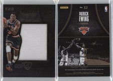 2015-16 Panini Black Gold Massive Materials /49 Patrick Ewing #32 HOF