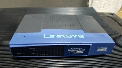 LINKSYS EZXS88W 8-Port Workgroup Switch (IN24S3B4) - Image 1 of 2
