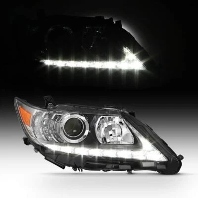 Farol projetor halogênio passageiro para 2013-2015 Lexus ES350 ES300h LED DRL - Imagem 1 de 4