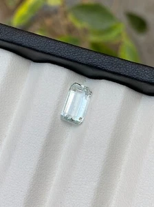 2.25Ct Natural Aquamarine Emerald Cut Loose Gemstone - Picture 1 of 5
