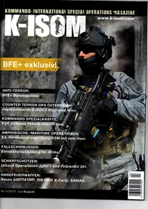 K-ISOM 4/2018 Special Operations Kommando Spezialkräfte KSK Scharfschützen NEU - Bild 1 von 1