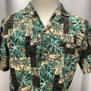 Royal Creations Made in Hawaii Button Up Camp Shirt Mens S Aloha Welt Pocket - Picture 1 of 10
