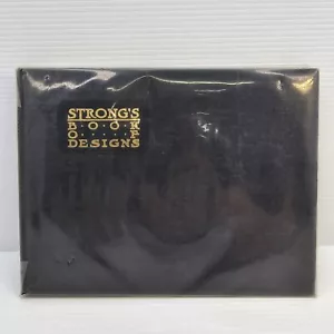 Strong's Book Of Designs By Chas. J. Strong & L.S. Strong Hardcover Book !! - Picture 1 of 14