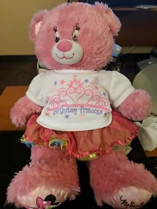 17" Build A Bear BABW Pink Minnie Mouse Plush Stuffed Animal with Shirt & Skirt - Picture 1 of 6