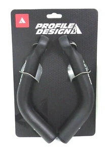 Profile Design Boxer Bar Ends Black - Picture 1 of 1