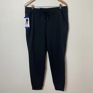 Neu mit Etikett 32 Degrees Heat Damen-Aufwärmhose Größe L schwarz Track Sporttaschen - Bild 1 von 10