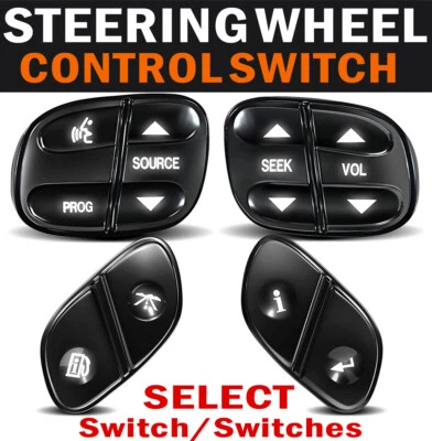 Botón de interruptor de control de volante iluminado OEM para Buick Chevy GMC Hummer Foto 1 de 4