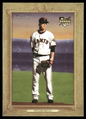 Tim Lincecum San Francisco Giants #88 2007 Baseball Card Rookie - Image 1 of 2