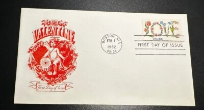 LOVE 20c Stamp "Be My Valentine" Artmaster FDC - Image 1 of 2