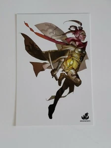 Kingdom Death Warrior of the Sun Female Large Art Card NEW KDM - Picture 1 of 1