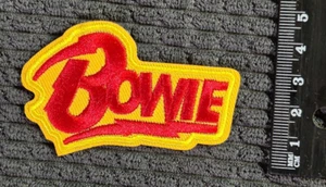 David Bowie embroidered sew on patch - Picture 1 of 1