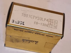 IJK Super Precision Spindle Bearings 7007 CTYSUL P4 35x62x14mm - Foto 1 di 2