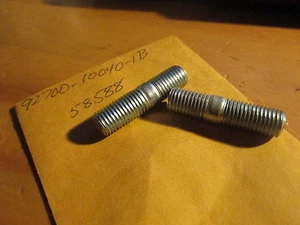 NOS Honda 10x40 stud bolts 92700-10040-1B QTY2 - Foto 1 di 1