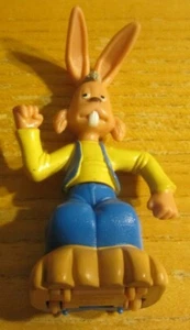 Doogal Dylan the Rabbit #5 2006 McDonald's Pull-Back Happy Meal Toy USED - Picture 1 of 3