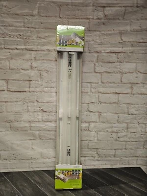 LED FLUORESCENT LIGHT BATTEN 2ft IP65 WATERPROOF TUBE  DOUBLE Cool White Twin #M - Image 1 of 3