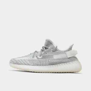 Adidas Yeezy 350 V2 statico bianco/grigio EF2905 Kanye West 2023 NUOVO AUTENTICO - Foto 1 di 5